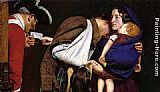 John Everett Millais The Order of Release detail painting